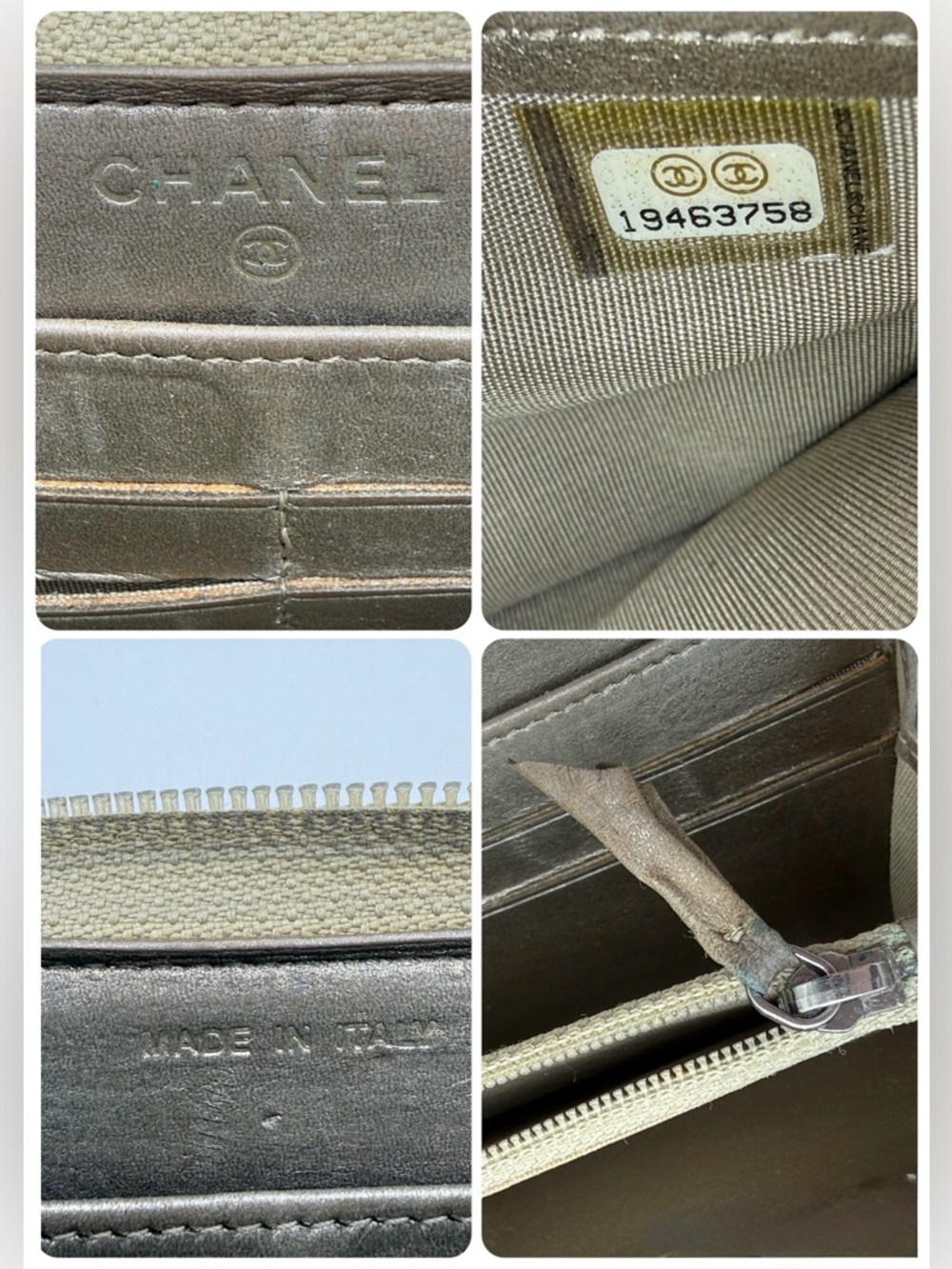 Chanel Boy Quilted Zip Around Wallet with Box - Picture 15 of 15